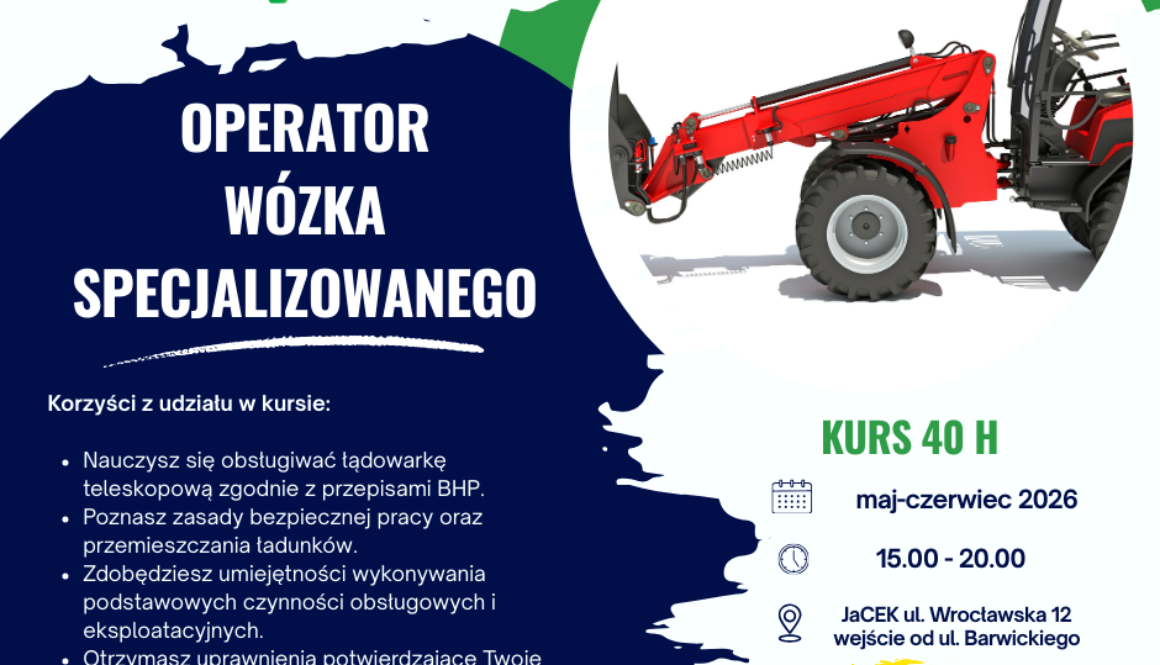 operator wózka specjalizowanego