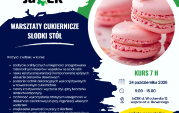 warsztaty cukiernicze