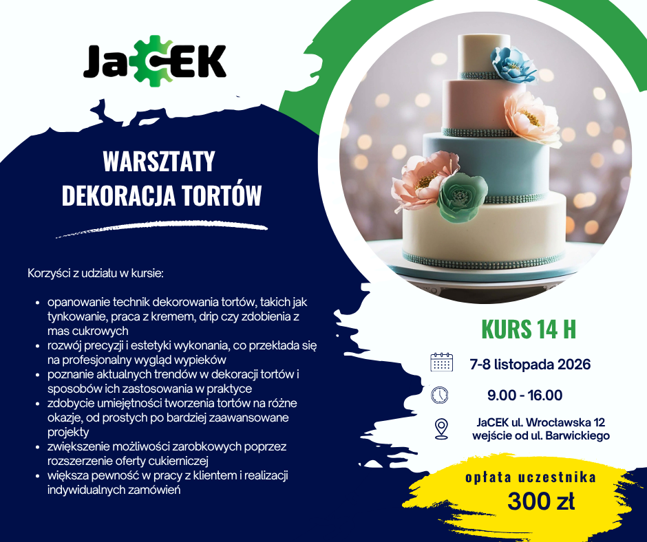 warsztaty dekoracji tortów